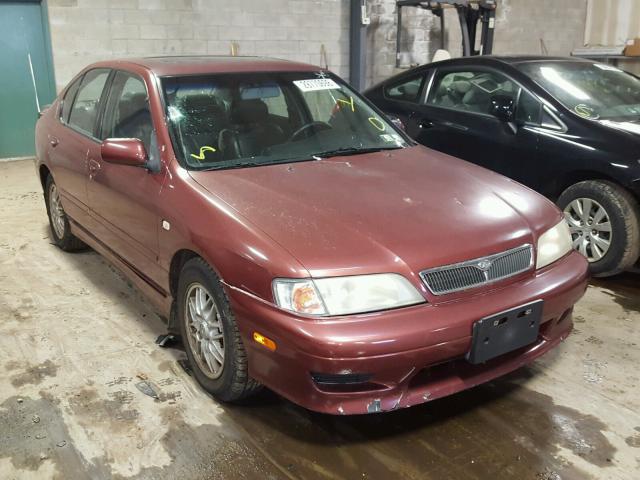 JNKCP11A41T407338 - 2001 INFINITI G20 MAROON photo 1