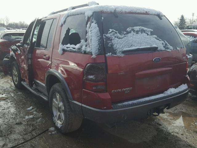 1FMZU73KX4UB79322 - 2004 FORD EXPLORER X MAROON photo 3