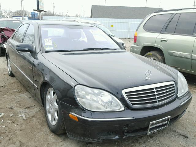 WDBNG70J72A234490 - 2002 MERCEDES-BENZ S 430 BLACK photo 1