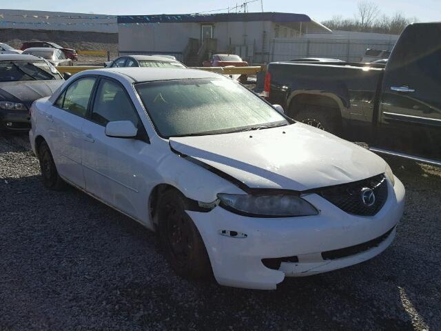 1YVHP80C255M57601 - 2005 MAZDA 6 I WHITE photo 1