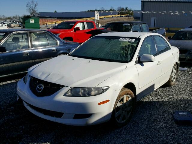 1YVHP80C255M57601 - 2005 MAZDA 6 I WHITE photo 2