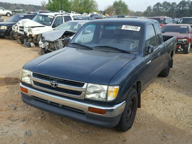 4TAVL52N8VZ328333 - 1997 TOYOTA TACOMA XTR GREEN photo 2