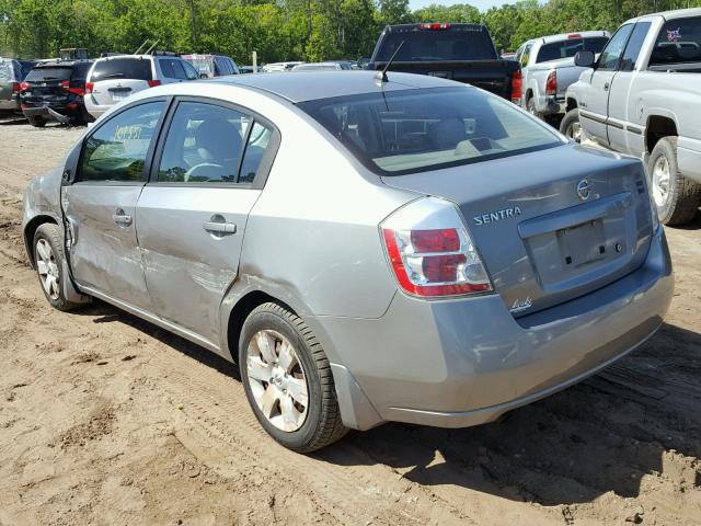 3N1AB61E99L698039 - 2009 NISSAN SENTRA 2.0 SILVER photo 3