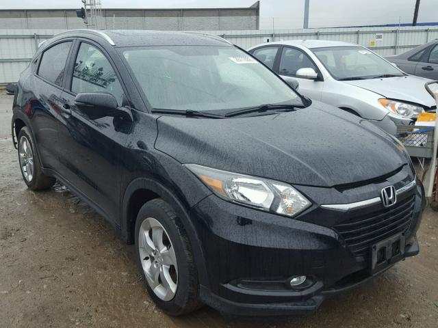 3CZRU6H78GM712094 - 2016 HONDA HR-V EXL BLACK photo 1