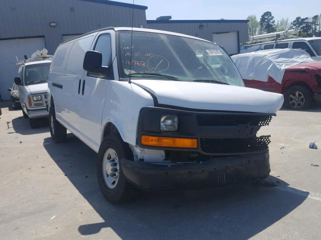 1GCWGGCA1C1155982 - 2012 CHEVROLET EXPRESS G2 WHITE photo 1