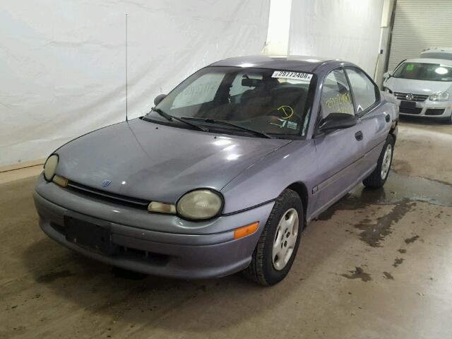 3B3ES47C2TT280357 - 1996 DODGE NEON HIGHL PURPLE photo 2