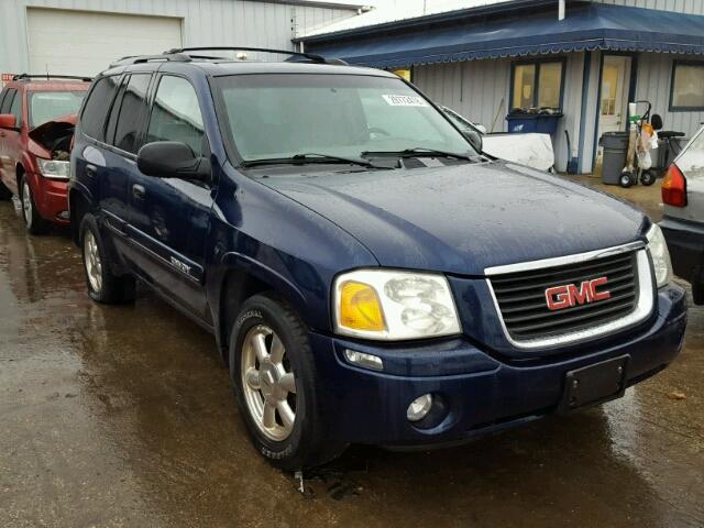 1GKDT13S122114046 - 2002 GMC ENVOY BLUE photo 1