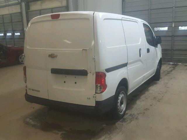 3N63M0YN9FK707498 - 2015 CHEVROLET CITY EXPRE WHITE photo 4