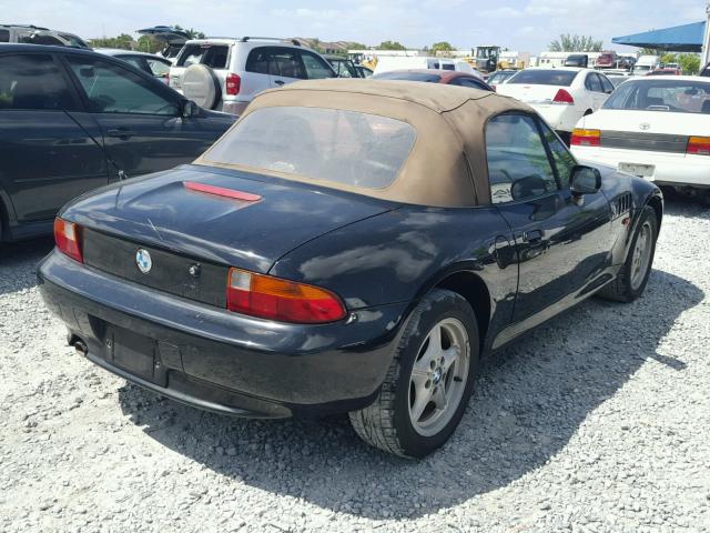 4USCH7328TLB70909 - 1996 BMW Z3 1.9 BLACK photo 4