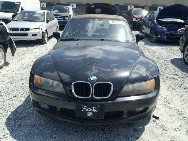 4USCH7328TLB70909 - 1996 BMW Z3 1.9 BLACK photo 9