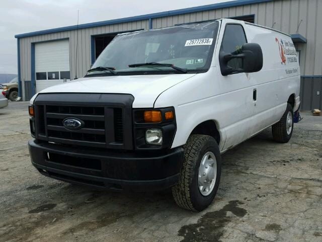 1FTNE24L88DA07046 - 2008 FORD ECONOLINE WHITE photo 2