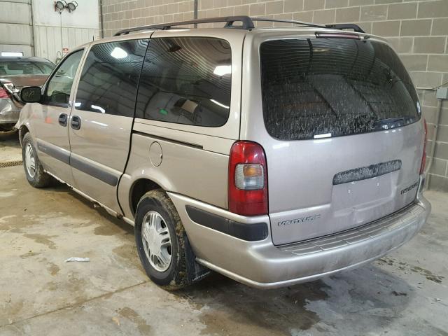 1GNDX03E83D113834 - 2003 CHEVROLET VENTURE TAN photo 3