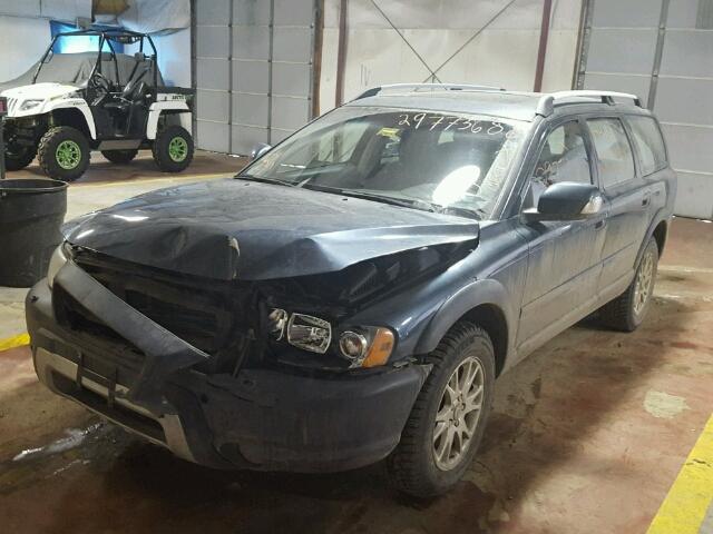 YV4SZ592571278605 - 2007 VOLVO XC70 GRAY photo 2