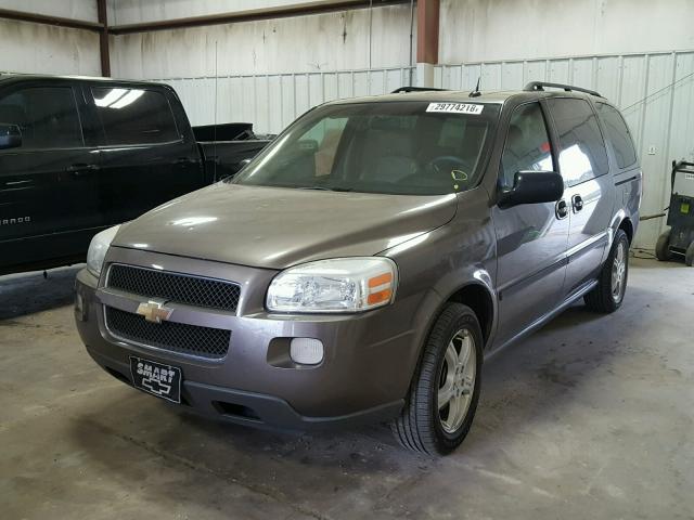 1GNDV23L45D261739 - 2005 CHEVROLET UPLANDER L 棕色 照片 2