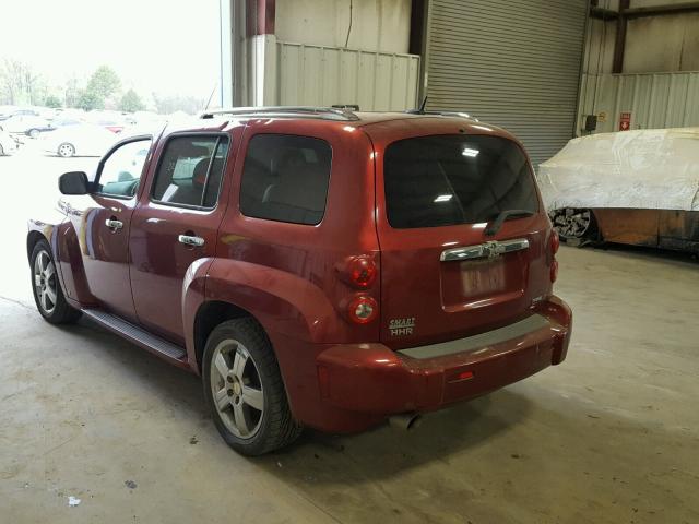 3GNCA53V79S523558 - 2009 CHEVROLET HHR LT RED photo 3