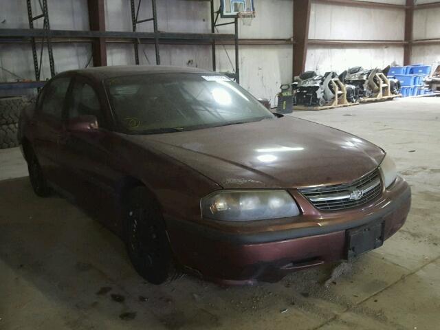 2G1WF55EXY9362812 - 2000 CHEVROLET IMPALA BROWN photo 1