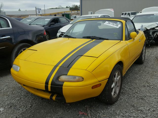 JM1NA3510N1320930 - 1992 MAZDA MX-5 MIATA YELLOW photo 2