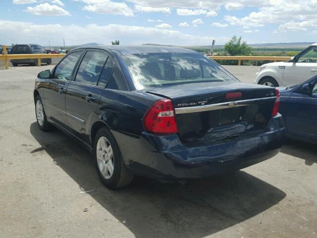 1G1ZT51866F251877 - 2006 CHEVROLET MALIBU LT BLUE photo 3