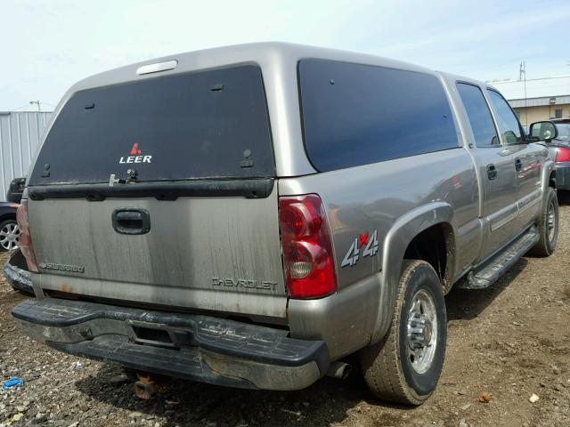 1GCGK13U73F225272 - 2003 CHEVROLET SILVERADO SILVER photo 4