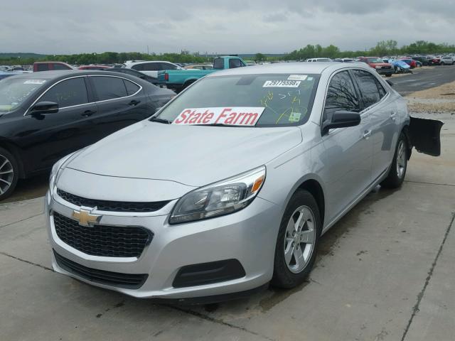 1G11B5SL2FF178302 - 2015 CHEVROLET MALIBU LS SILVER photo 2