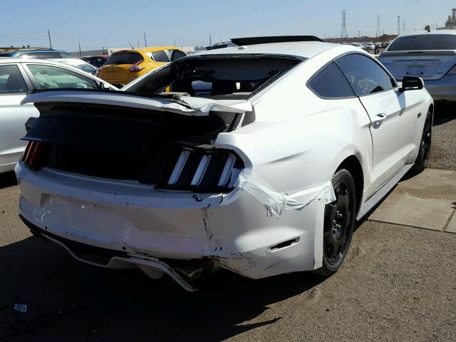 1FA6P8CF5H5250570 - 2017 FORD MUSTANG GT WHITE photo 4