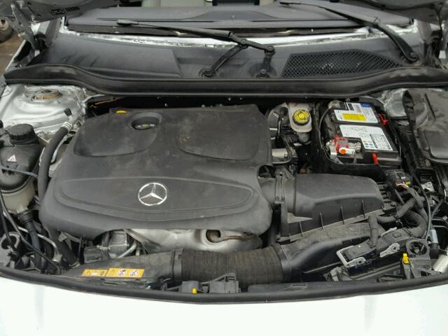 WDDSJ4EB6FN229694 - 2015 MERCEDES-BENZ CLA 250 SILVER photo 7