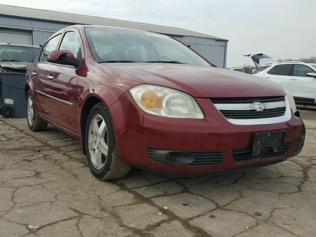 1G1AZ58F877313646 - 2007 CHEVROLET COBALT LTZ RED photo 1