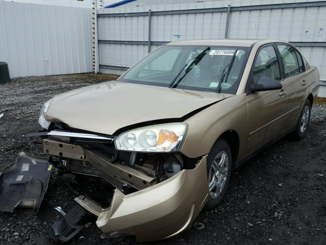1G1ZS58F57F101462 - 2007 CHEVROLET MALIBU LS ოქროსფერი ფოტო 2