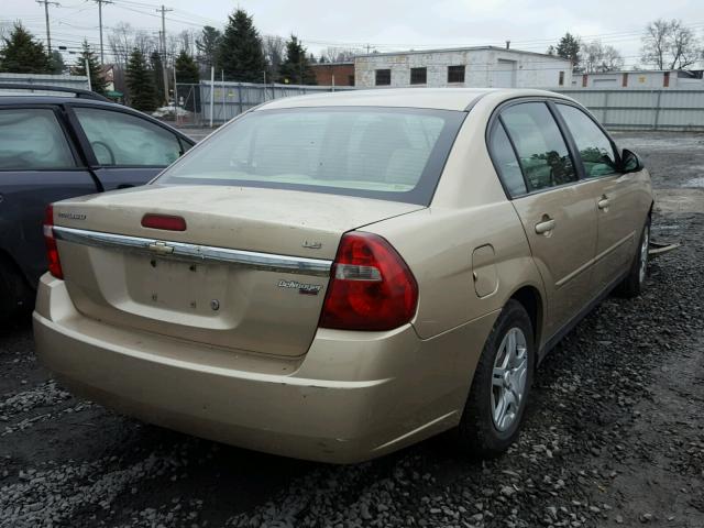 1G1ZS58F57F101462 - 2007 CHEVROLET MALIBU LS ოქროსფერი ფოტო 4
