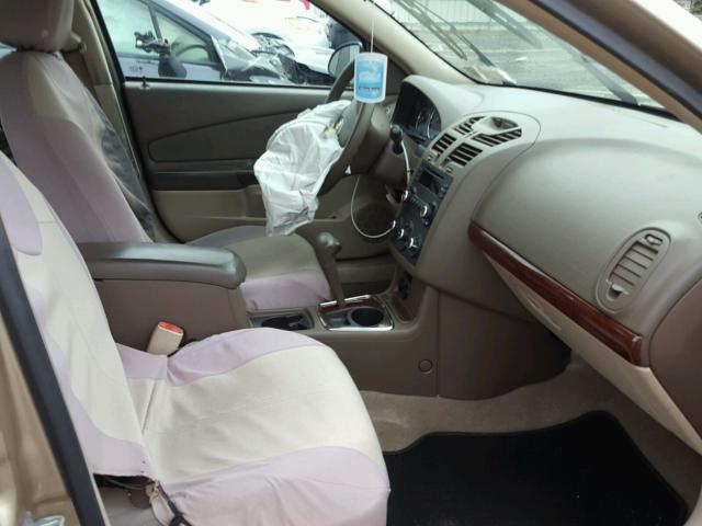 1G1ZS58F57F101462 - 2007 CHEVROLET MALIBU LS ოქროსფერი ფოტო 5