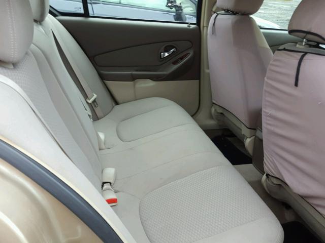 1G1ZS58F57F101462 - 2007 CHEVROLET MALIBU LS ოქროსფერი ფოტო 6