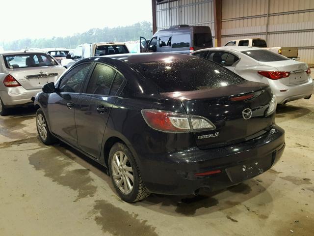 JM1BL1V7XC1525447 - 2012 MAZDA 3 I BLACK photo 3