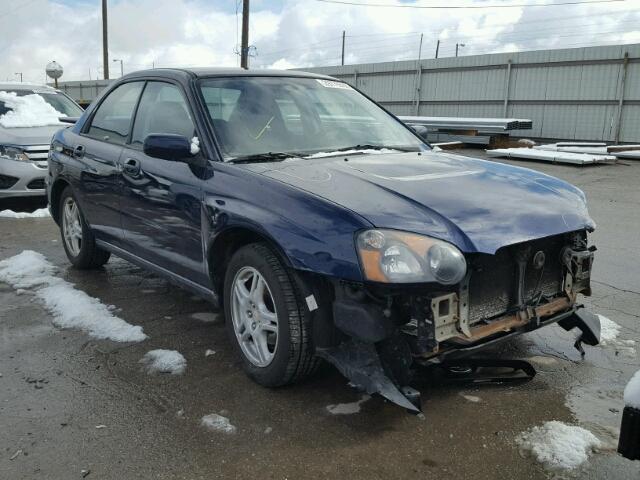 JF1GD66535H522533 - 2005 SUBARU IMPREZA RS BLUE photo 1