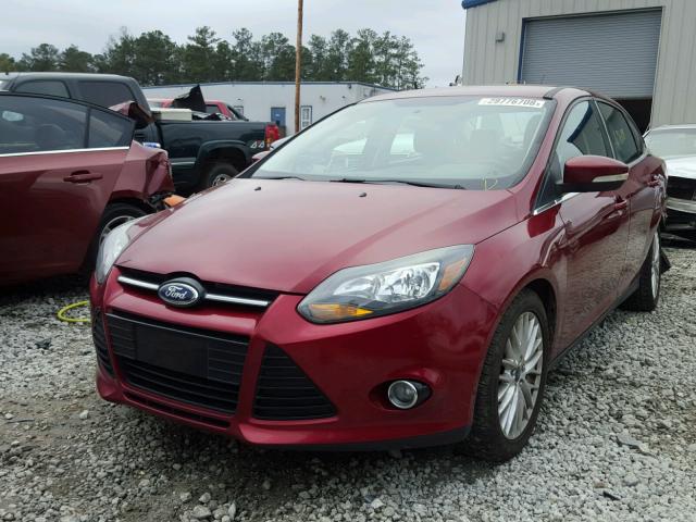 1FADP3J26DL142426 - 2013 FORD FOCUS TITA BURGUNDY photo 2