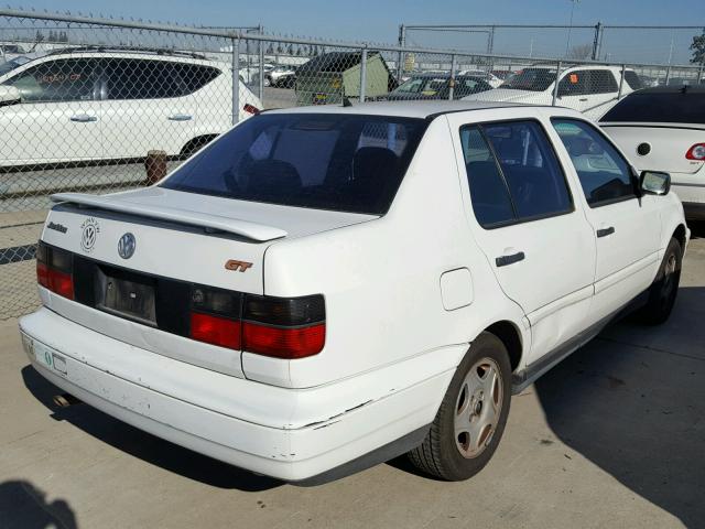 3VWVB81H7VM061365 - 1997 VOLKSWAGEN JETTA GT WHITE photo 4