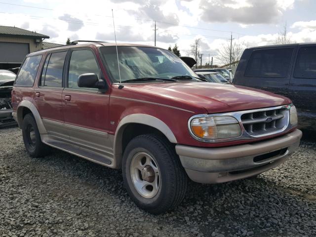 1FMZU35P0WZB70748 - 1998 FORD EXPLORER RED photo 1