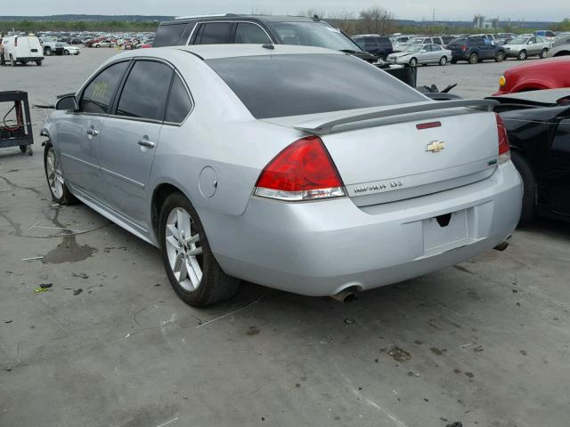 2G1WC5E30C1185511 - 2012 CHEVROLET IMPALA LTZ SILVER photo 3