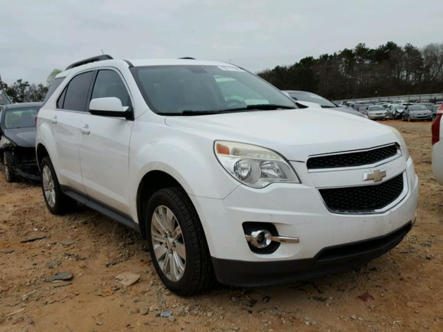 2CNFLPEY4A6272905 - 2010 CHEVROLET EQUINOX LT WHITE photo 1