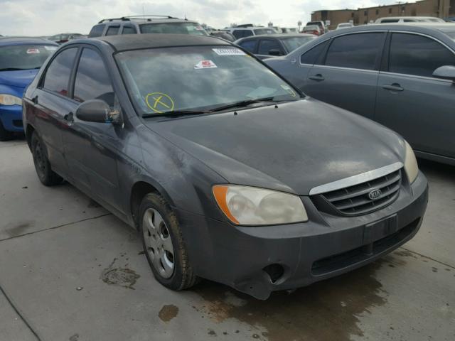 KNAFE121065303439 - 2006 KIA NEW SPECTR GRAY photo 1