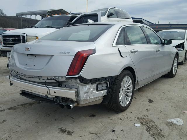 1G6KC5RXXHU183086 - 2017 CADILLAC CT6 LUXURY SILVER photo 4