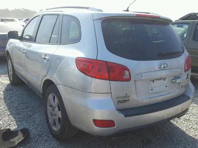 5NMSH13E38H176910 - 2008 HYUNDAI SANTA FE S SILVER photo 3