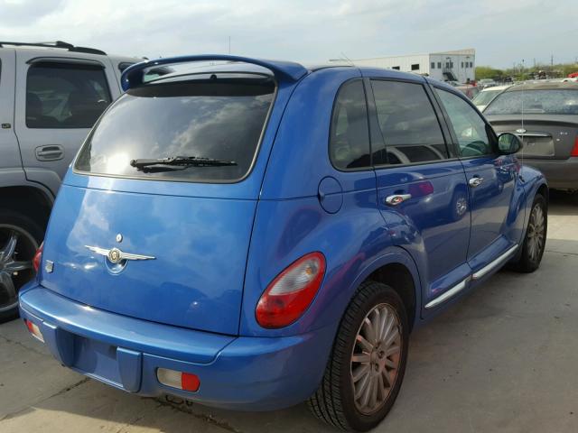 3A8FY58B77T554793 - 2007 CHRYSLER PT CRUISER BLUE photo 4