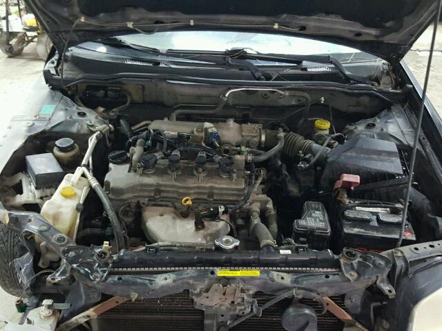 3N1CB51D54L900085 - 2004 NISSAN SENTRA 1.8 BLACK photo 7