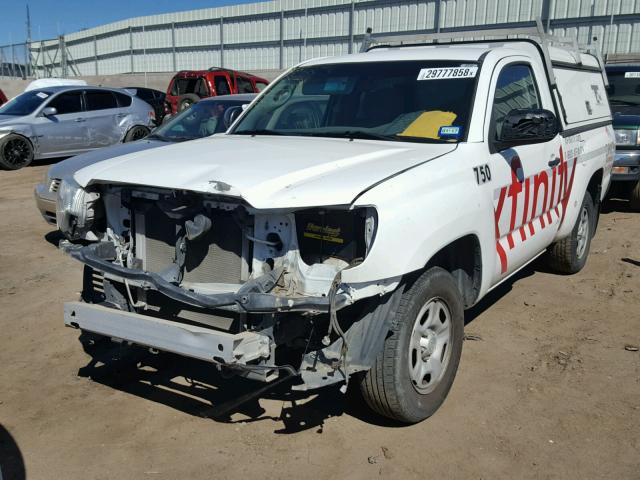 5TFNX4CN3EX036618 - 2014 TOYOTA TACOMA WHITE photo 2