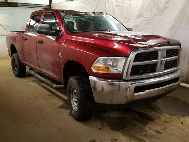 3C6UD5CL2CG236066 - 2012 DODGE RAM 2500 S RED photo 1