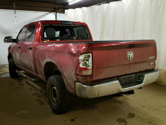 3C6UD5CL2CG236066 - 2012 DODGE RAM 2500 S RED photo 3