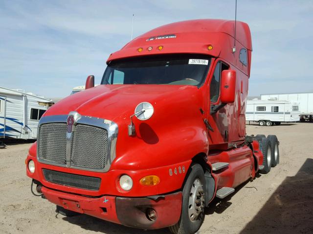 1XKTD49X55J096058 - 2005 KENWORTH CONSTRUCTI RED photo 2