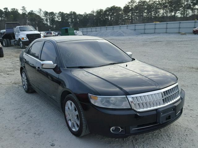 3LNHM28T38R660574 - 2008 LINCOLN MKZ BLACK photo 1