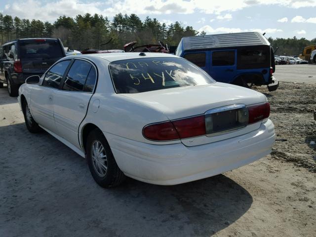 1G4HP52K74U250808 - 2004 BUICK LESABRE CU WHITE photo 3