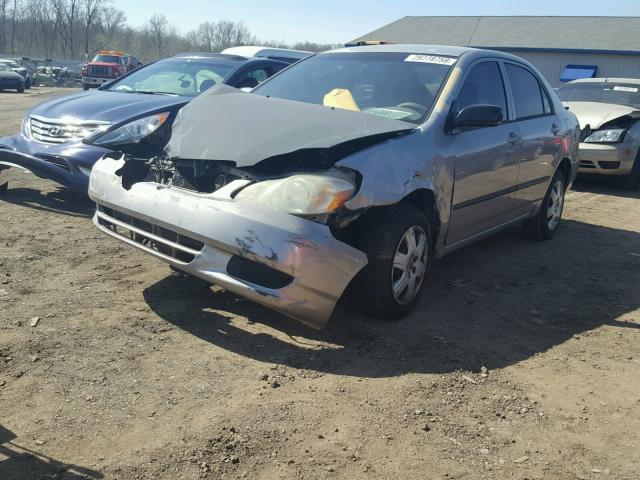 2T1BR32E63C010020 - 2003 TOYOTA COROLLA CE GOLD photo 2